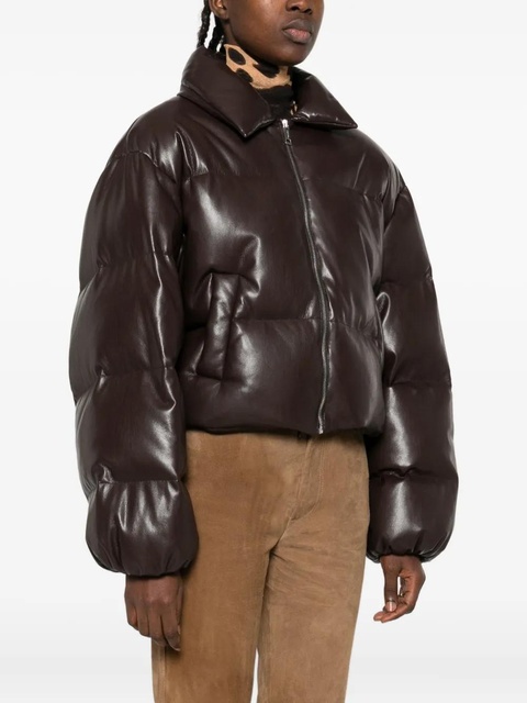 Nanushka quilted puffer jacket - Brown - zdjęcie produktu nr 1