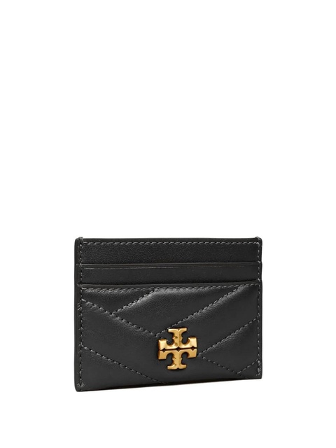Tory Burch Kira Chevron card holder - Black - zdjęcie produktu nr 2