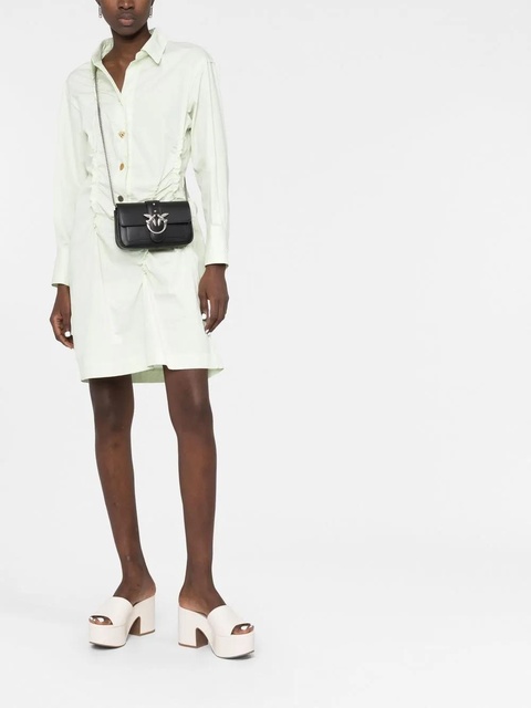 PINKO Love Mini Icon crossbody bag - Black - zdjęcie produktu nr 1