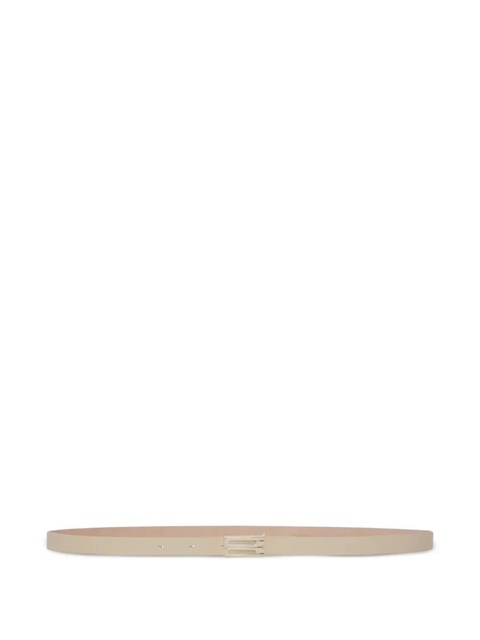 Victoria Beckham logo-buckle leather belt - Neutrals - zdjęcie produktu nr 1