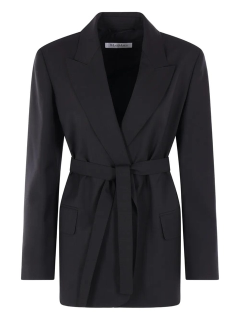 Max Mara belted jacket - Black - zdjęcie produktu nr 1