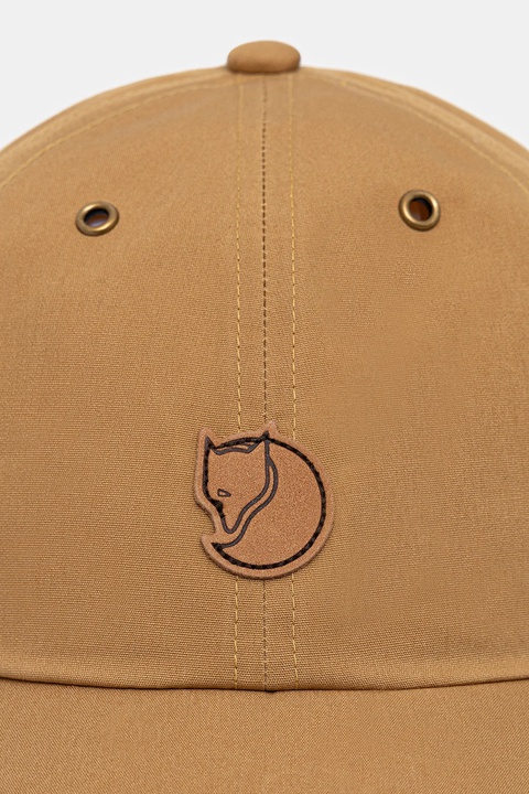 Fjallraven czapka z daszkiem Vidda kolor brązowy z aplikacją F77357 - zdjęcie produktu nr 2