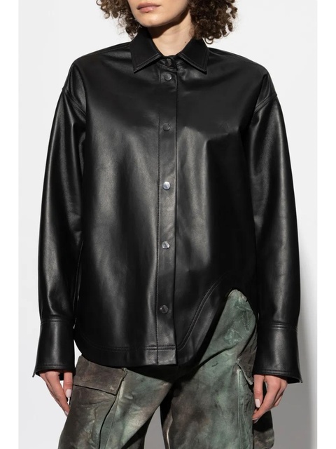 The Attico embroidered shirt - Black - zdjęcie produktu nr 2