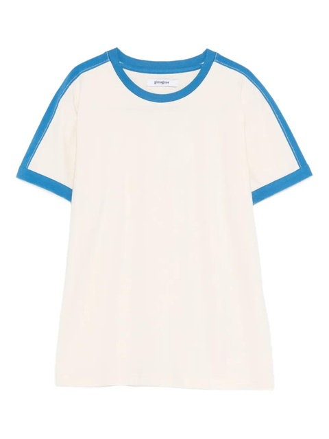 Gimaguas contrast trim T-shirt - White - zdjęcie produktu nr 1