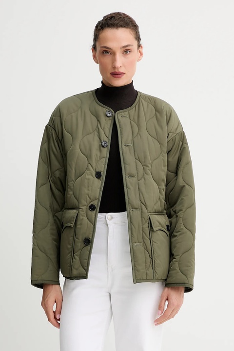 ZADIG&VOLTAIRE kurtka kolor zielony przejściowa oversize WWOW01685 - zdjęcie produktu nr 1