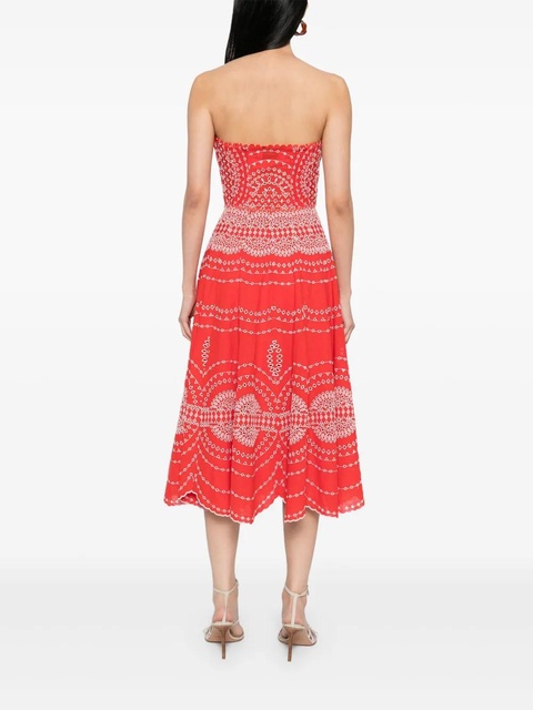 Charo Ruiz Ibiza Iris midi dress - Red - zdjęcie produktu nr 2