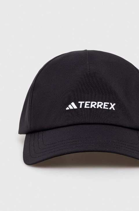 adidas TERREX czapka z daszkiem kolor czarny z aplikacją IN4641 - zdjęcie produktu nr 2