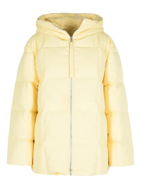 Jil Sander hooded zip coat - Yellow - zdjęcie produktu nr 1