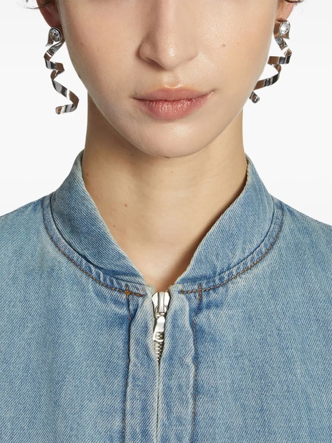 DRIES VAN NOTEN swirl earrings - Silver - zdjęcie produktu nr 1