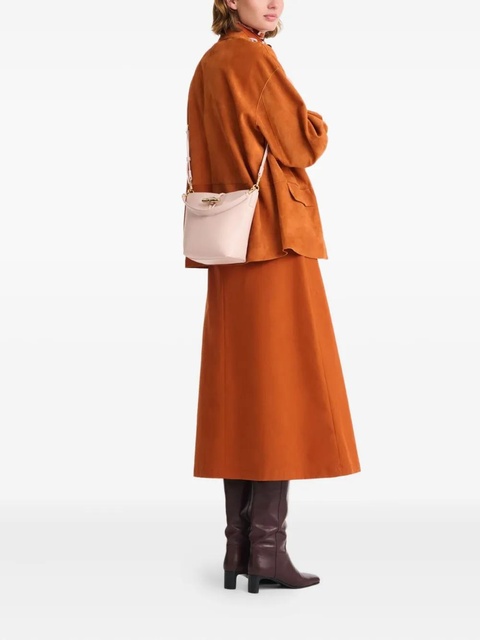 Longchamp mini Le Roseau bucket bag - Pink - zdjęcie produktu nr 2
