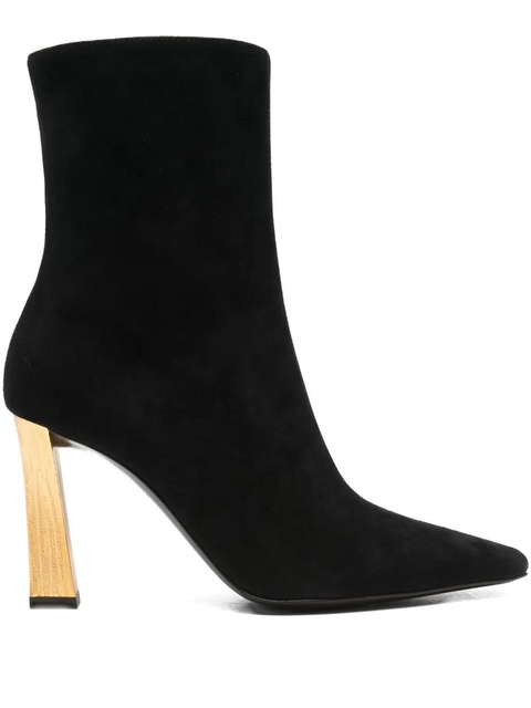Giuseppe Zanotti 90mm Brenda suede boots - Black - zdjęcie produktu nr 1