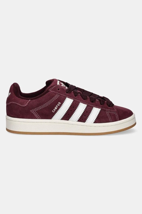 adidas Originals sneakersy zamszowe Campus 00s damskie kolor bordowy JS2761 - zdjęcie produktu nr 2