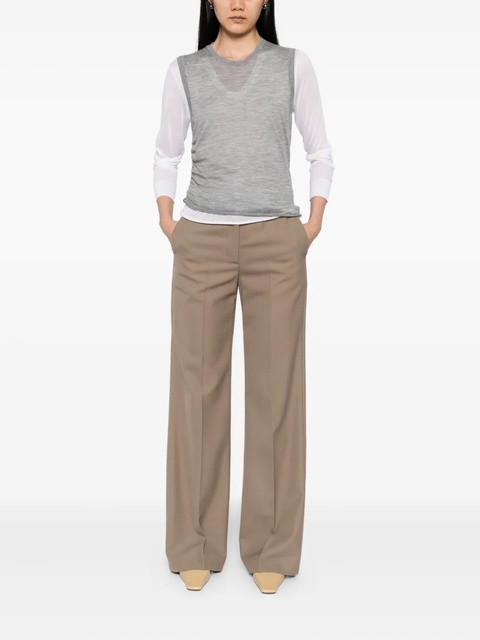 LOEWE cashmere T-shirt - Grey - zdjęcie produktu nr 1