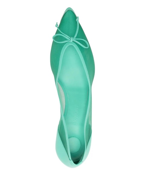 Jacquemus 80mm Les Escarpins Tourni pumps - Green - zdjęcie produktu nr 2