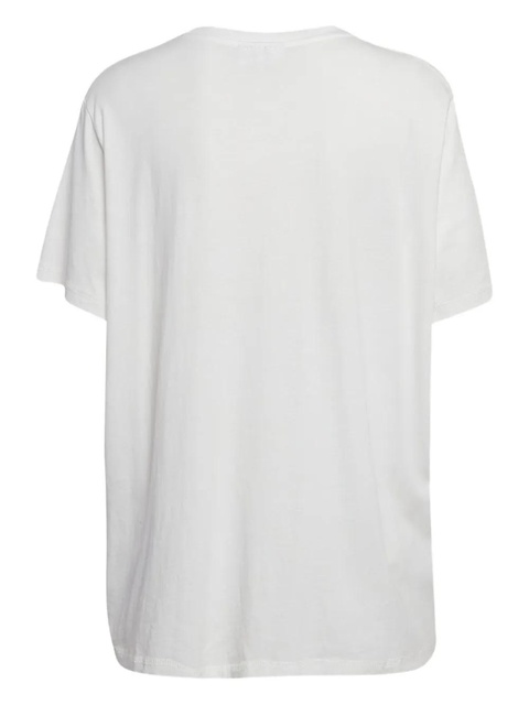 GANNI cotton T-shirt - White - zdjęcie produktu nr 2