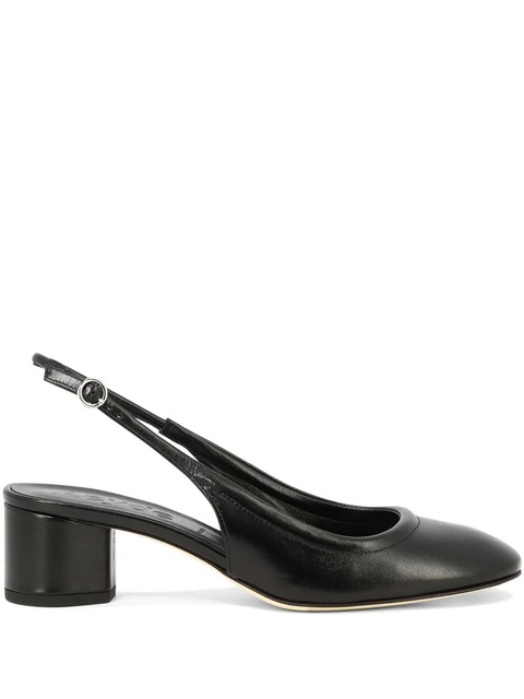 Aeyde Romy 55mm leather pumps - Black - zdjęcie produktu nr 1