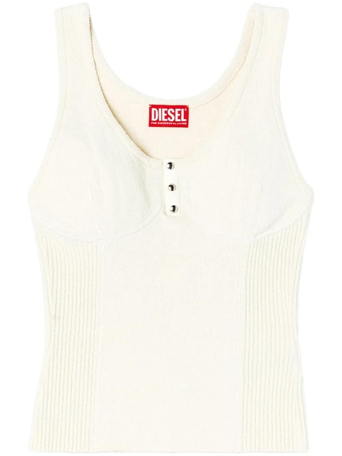 Diesel M-Lianne vest - White - zdjęcie produktu nr 1