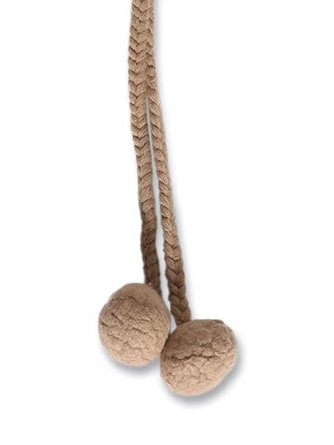 Miu Miu logo-embroidered beanie - Neutrals - zdjęcie produktu nr 2