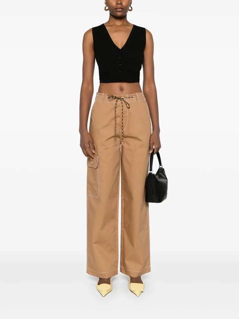 SANDRO cotton cargo trousers - Neutrals - zdjęcie produktu nr 2