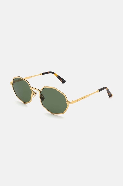 Marni okulary przeciwsłoneczne Pulpit Rock Green kolor zielony EYMRN00009.003.3KI - zdjęcie produktu nr 1