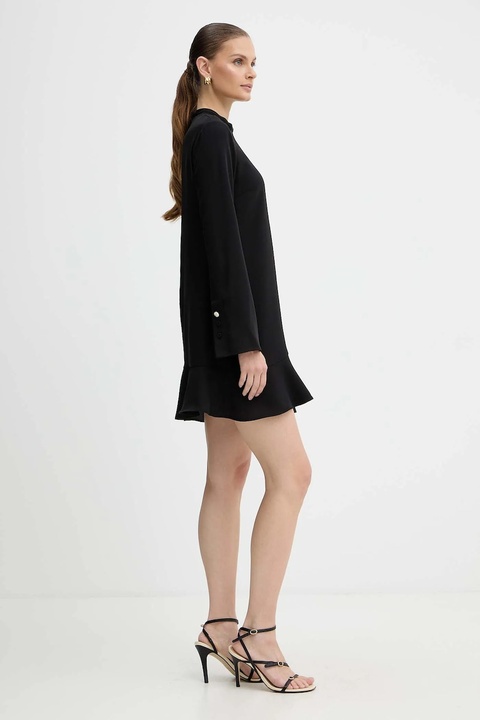 Pinko sukienka kolor czarny mini rozkloszowana 105676 A2QW - zdjęcie produktu nr 2