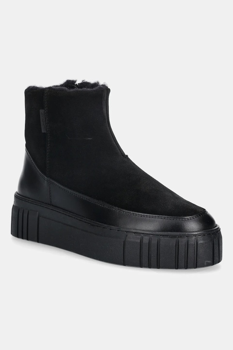Gant śniegowce skórzane Snowmont kolor czarny 31543097 - zdjęcie produktu nr 1