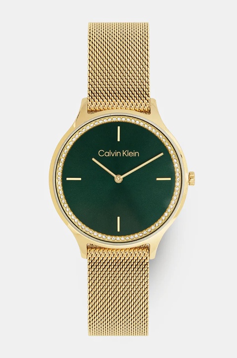 Calvin Klein zegarek damski kolor złoty 25100005 - zdjęcie produktu nr 1