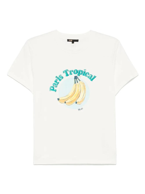 Maje graphic-print T-shirt - White - zdjęcie produktu nr 1