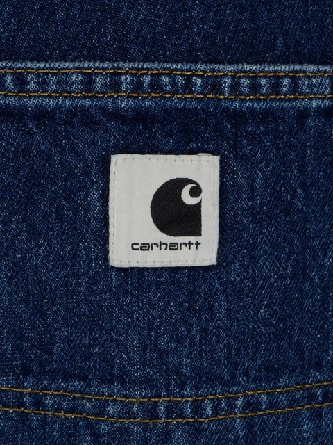 Carhartt WIP patch-pockets cotton denim - Blue - zdjęcie produktu nr 1