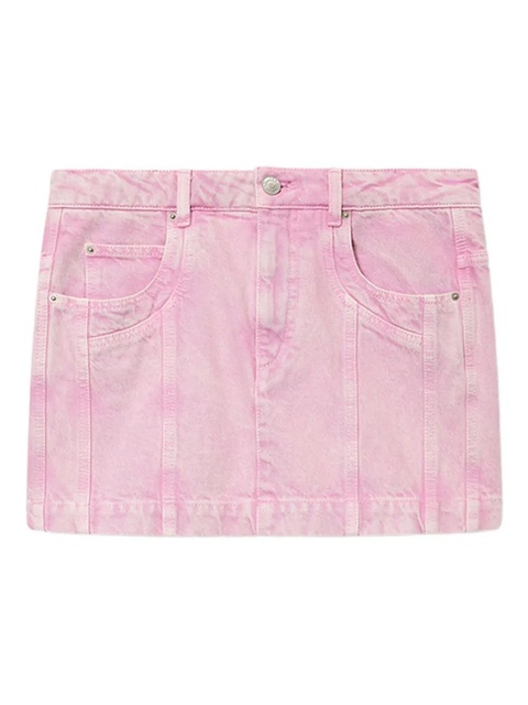 MARANT ÉTOILE Juana pocket mini skirt - Pink - zdjęcie produktu nr 1