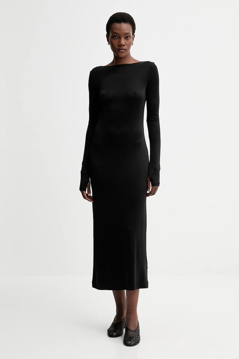 Filippa K sukienka kolor czarny maxi dopasowana 31740 - zdjęcie produktu nr 1