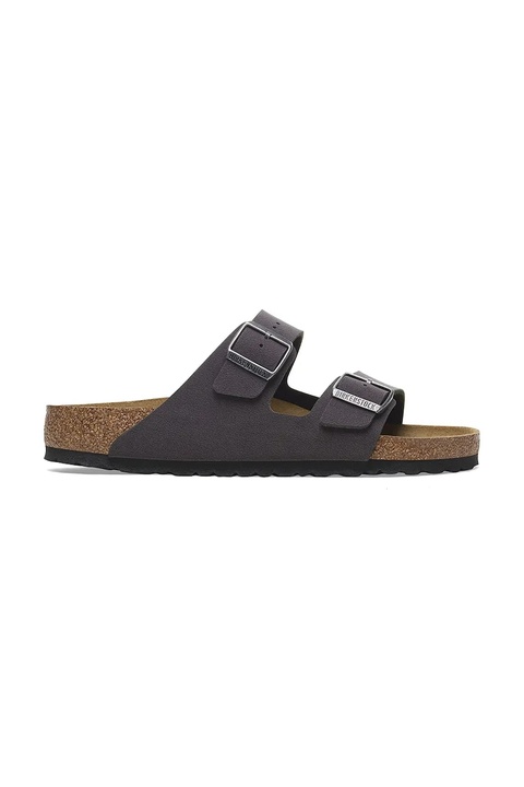 Birkenstock klapki Arizona Birkibuc kolor brązowy 1029134 - zdjęcie produktu nr 1