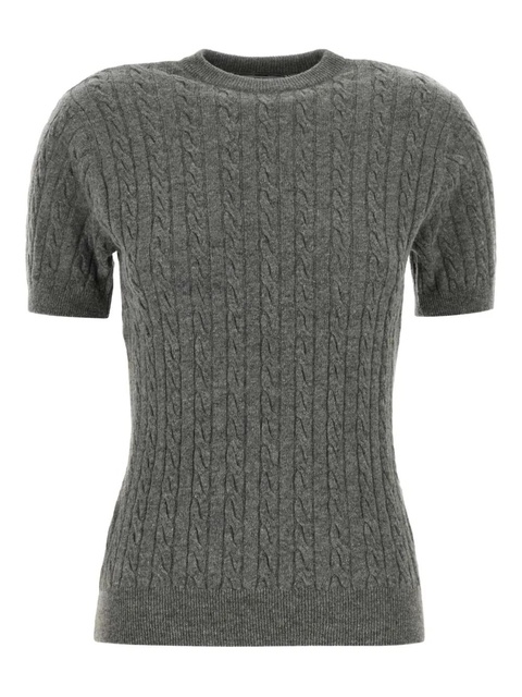 Gimaguas Rina cable-knit top - Grey - zdjęcie produktu nr 1