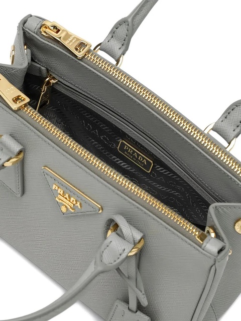 Prada mini Galleria tote bag - Grey - zdjęcie produktu nr 2