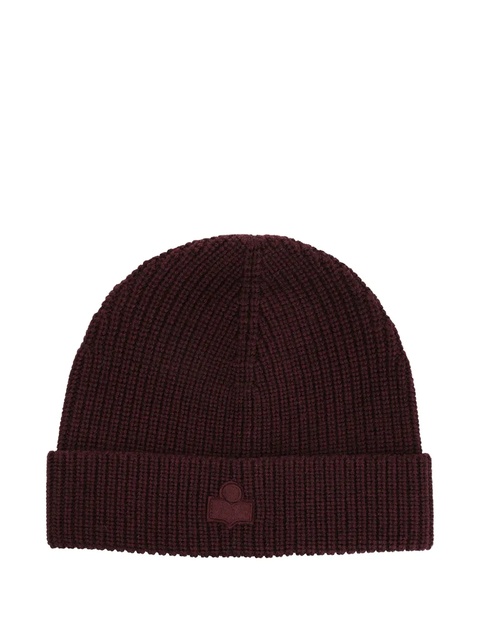 ISABEL MARANT ribbed beanie - Red - zdjęcie produktu nr 1