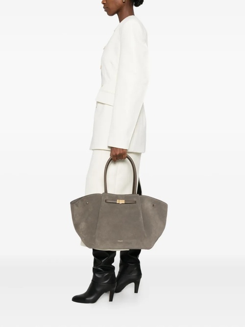 DeMellier New York suede tote bag - Green - zdjęcie produktu nr 2