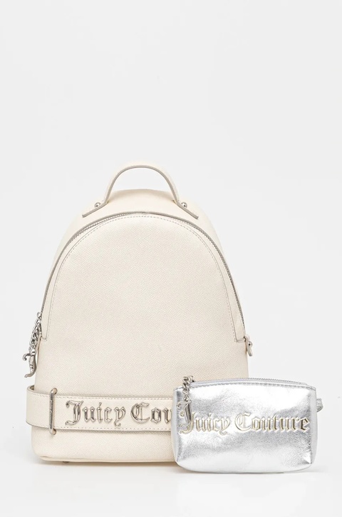 Juicy Couture plecak Jasmine damski kolor beżowy mały z aplikacją BIJJM3061WVP000 - zdjęcie produktu nr 2