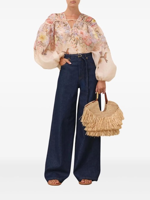 ZIMMERMANN Illuminate blouse - Neutrals - zdjęcie produktu nr 2
