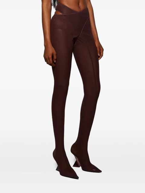 The Attico 105mm Cheopissima thigh high boot - Brown - zdjęcie produktu nr 2