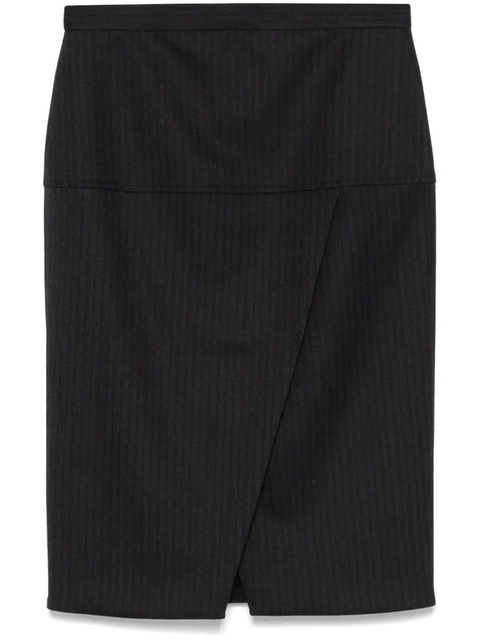 FENDI pinstripe skirt - Black - zdjęcie produktu nr 1