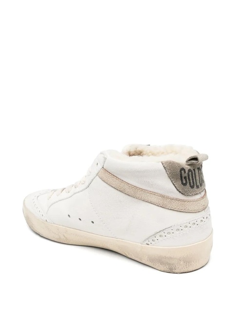 Golden Goose Mid Star Nappa upper shiny sneakers - White - zdjęcie produktu nr 2