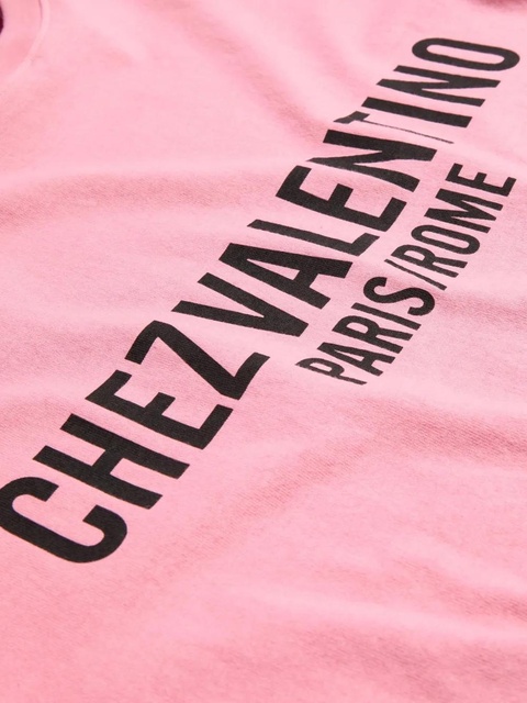 Valentino Garavani Chez-print T-shirt - Pink - zdjęcie produktu nr 2