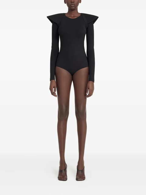 MM6 Maison Margiela shoulder-padded shrug - Black - zdjęcie produktu nr 1