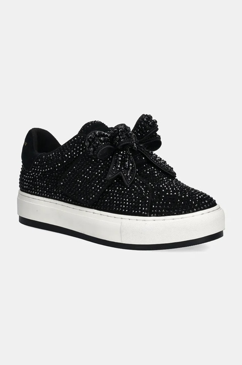 Kurt Geiger London sneakersy Laney Bow kolor czarny 1288000609 - zdjęcie produktu nr 1