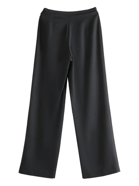 The Row button-detail trousers - Black - zdjęcie produktu nr 1