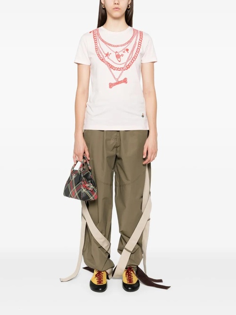Vivienne Westwood Viv Chain T-shirt - Pink - zdjęcie produktu nr 2