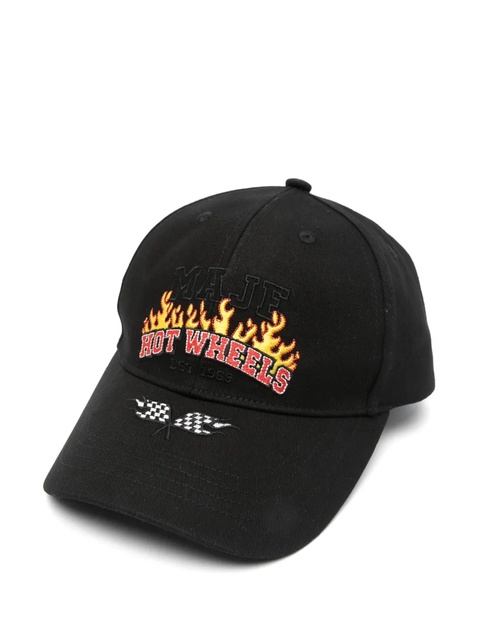Maje x Hot Wheels cotton cap - Black - zdjęcie produktu nr 2