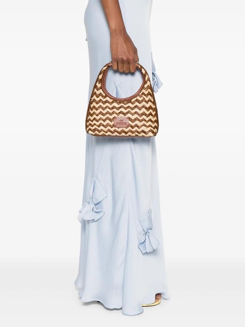 Missoni small Zigzag-pattern tote bag - Brown - zdjęcie produktu nr 2