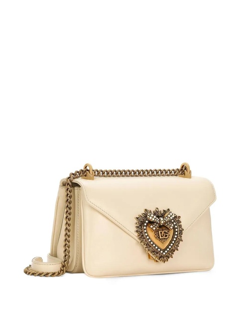 Dolce & Gabbana medium Devotion leather crossbody bag - Neutrals - zdjęcie produktu nr 2
