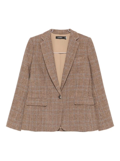 Lauren Ralph Lauren Bonaro check blazer - Brown - zdjęcie produktu nr 1